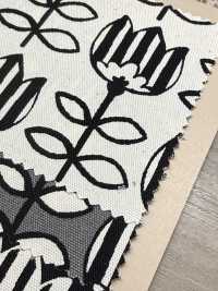850549 Coton Oxford Non Blanchi Tulipop[Fabrication De Textile] VANCET Sous-photo