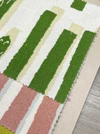 850552 Rayures Aspara En Coton Oxford Non Blanchi[Fabrication De Textile] VANCET Sous-photo