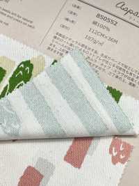 850552 Rayures Aspara En Coton Oxford Non Blanchi[Fabrication De Textile] VANCET Sous-photo