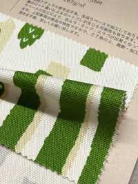 850552 Rayures Aspara En Coton Oxford Non Blanchi[Fabrication De Textile] VANCET Sous-photo