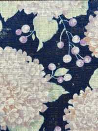 850557 Salon De Fleurs Slav Snowball, Aspect Lin[Fabrication De Textile] VANCET Sous-photo