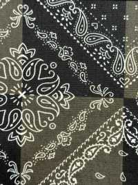 850590 Bandana En Drap Peint à L'aérographe, Drapeau à Carreaux[Fabrication De Textile] VANCET Sous-photo