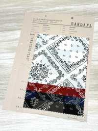 850590 Bandana En Drap Peint à L'aérographe, Drapeau à Carreaux[Fabrication De Textile] VANCET Sous-photo