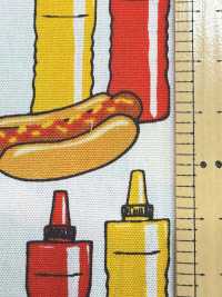 850598 Hot-dog Américain Vintage En Drap[Fabrication De Textile] VANCET Sous-photo