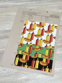 850598 Hot-dog Américain Vintage En Drap[Fabrication De Textile] VANCET Sous-photo