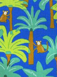 850600 Popeline, Pop Stylé : Singe Tropical[Fabrication De Textile] VANCET Sous-photo