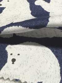 850601 Oxford Denim X Animal = Ours Polaire[Fabrication De Textile] VANCET Sous-photo