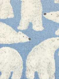 850601 Oxford Denim X Animal = Ours Polaire[Fabrication De Textile] VANCET Sous-photo