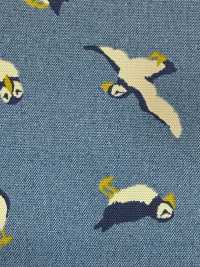 850602 Oxford Denim X Animal = Macareux[Fabrication De Textile] VANCET Sous-photo