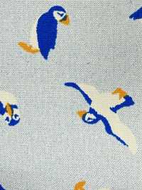 850602 Oxford Denim X Animal = Macareux[Fabrication De Textile] VANCET Sous-photo