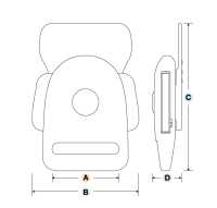 IB-KTH Type De Déverrouillage Latéral YKK IB-KTH[Boucles Et Anneau] YKK Sous-photo
