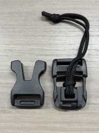 LB-CR YKK LB-CR Type à Déclenchement Latéral/cordon 25 Mm[Boucles Et Anneau] YKK Sous-photo