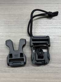 LB-CR YKK LB-CR Type à Déclenchement Latéral/cordon 25 Mm[Boucles Et Anneau] YKK Sous-photo