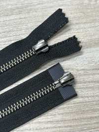 5RGTHMMR-OUTLET Fermeture éclair Métallique Taille 5, Argent Antique, Séparateur à Double Sens YKK Sous-photo