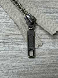 5RGKBOR-OUTLET Fermeture éclair En Métal Taille 5, Or Antique, Ouverte YKK Sous-photo