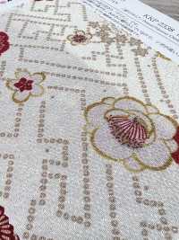 KKP2338-D-HITTASYGT Tissage Futako Chirimen Hikita Sayaya[Fabrication De Textile] Uni Textile(Atelier Komon) Sous-photo