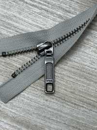 5RGTHOR-OUTLET Fermeture éclair En Métal Taille 5 Argent Antique YKK Sous-photo