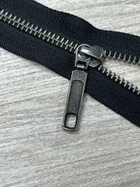 5RGTHOR-OUTLET Fermeture éclair En Métal Taille 5 Argent Antique YKK Sous-photo