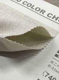 B7406Z Pantalon En Polyester (Chambray) à Moitié Replié[Fabrication De Textile] VANCET Sous-photo