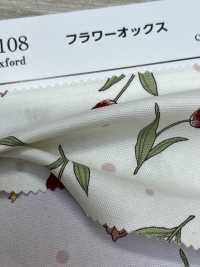 AP61108 Fleur Oxford (Rond)[Fabrication De Textile] COSMO TEXTILE Sous-photo