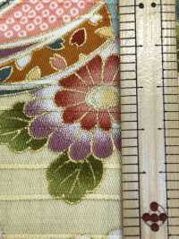 AP62902 Satin Imprimé Or Coloré (Rouleau Rond)[Fabrication De Textile] COSMO TEXTILE Sous-photo
