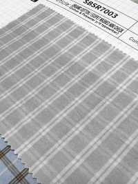 SBSR7003 Mini carreaux lavés en coton biologique/ECOPET[Textile / Tissu] SHIBAYA Images supplémentaires