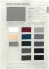B7388Z Polyester extensible naturel demi-pli