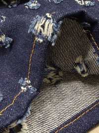 WALA-30ID Denim à Motifs Carrés Aléatoires Waracut[Fabrication De Textile] DUCK TEXTILE Sous-photo