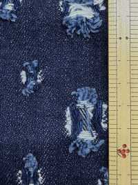 WALA-30ID Denim à Motifs Carrés Aléatoires Waracut[Fabrication De Textile] DUCK TEXTILE Sous-photo