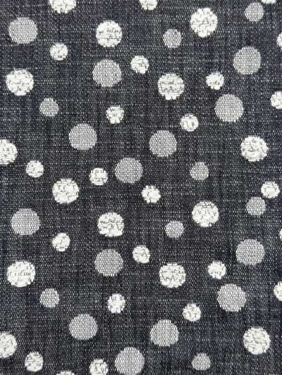 FY1044-24 Denim jacquard à pois