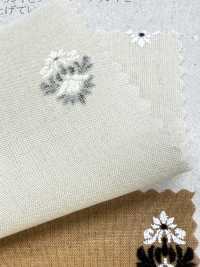 KKH800F-4 80- Pelouse De Coton, Teinte Avec Des Pigments, Finition Floquée.[Fabrication De Textile] Uni Textile(Atelier Komon) Sous-photo