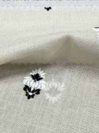 KKH800F-4 80- Pelouse De Coton, Teinte Avec Des Pigments, Finition Floquée.[Fabrication De Textile] Uni Textile(Atelier Komon) Sous-photo