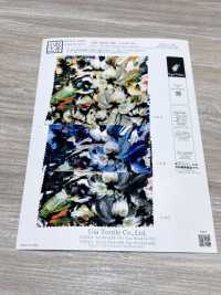 KKP8032-58D-BK-464 Satin Soie Rosée Grande Largeur[Fabrication De Textile] Uni Textile(Atelier Komon) Sous-photo