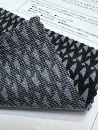 KKP8585-55-SB-218 Seersucker Extensible Grande Largeur Imprimé Multicolore[Fabrication De Textile] Uni Textile(Atelier Komon) Sous-photo