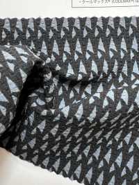 KKP8585-55-SB-218 Seersucker Extensible Grande Largeur Imprimé Multicolore[Fabrication De Textile] Uni Textile(Atelier Komon) Sous-photo