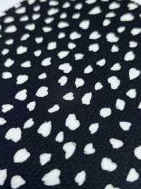 KKP9144-36 Satin martelé extensible à pois pétales[Textiles / Tissus] Uni Textile (Komon Kobo) Images supplémentaires