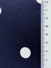 KKP9144-95 Satin martelé extensible à gros pois[Textiles / Tissus] Uni Textile (Komon Kobo) Images supplémentaires