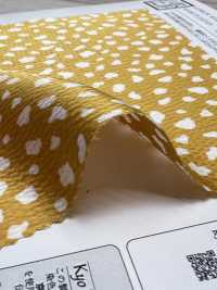 KKP9144-98 Satin martelé extensible à pois irréguliers[Textiles / Tissus] Uni Textile (Komon Kobo) Images supplémentaires