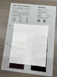 BF6320 Viyella 20 Fils Pré-teint Avec Finition Lavée.[Fabrication De Textile] KOYAMA Sous-photo