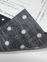 1930-DOT Tissu Takashima Chijimi, Motif à Pois[Fabrication De Textile] Sous-photo