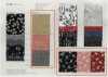 B88225Z Tissu à Fils Irréguliers, Motif De Style Japonais, Plié En Deux