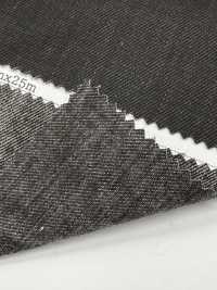 HK1313BW Denim fabriqué à Okayama, revêtement à l’encre sumi / style denim noir (un lavage)[Textiles / Tissus] KOYAMA Images supplémentaires