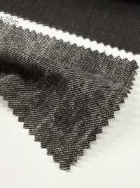 HK1313BW Denim fabriqué à Okayama, revêtement à l’encre sumi / style denim noir (un lavage)[Textiles / Tissus] KOYAMA Images supplémentaires