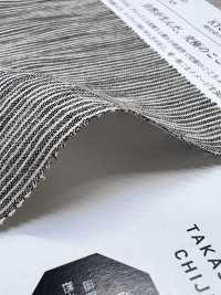 KYC445-1 Coton teint en fil froissé (Takashima Chijimi)[Textiles / Tissus] Uni Textile (Komon Kobo) Images supplémentaires
