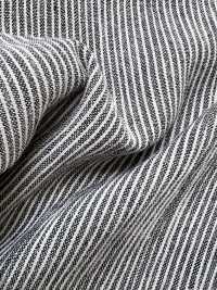 KYC445-1 Coton teint en fil froissé (Takashima Chijimi)[Textiles / Tissus] Uni Textile (Komon Kobo) Images supplémentaires