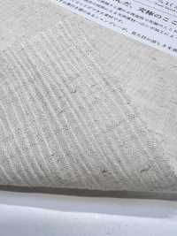 KYC446-1 Yoryu en mélange de lin teint en fil (Takashima Chijimi)[Textiles / Tissus] Uni Textile (Komon Kobo) Images supplémentaires
