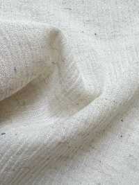 KYC446-1 Yoryu en mélange de lin teint en fil (Takashima Chijimi)[Textiles / Tissus] Uni Textile (Komon Kobo) Images supplémentaires