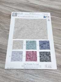 KYC545-1 Jacquard Teint En Fil De Coton 40[Fabrication De Textile] Uni Textile(Atelier Komon) Sous-photo