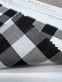 KYC577-C-4 50 carreaux teints en fil[Textiles / Tissus] Uni Textile (Komon Kobo) Images supplémentaires