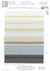 KYC-671-W-1 Coton, Rayonne, Lin Dobby, Rayures Multicolores, Largeur Large